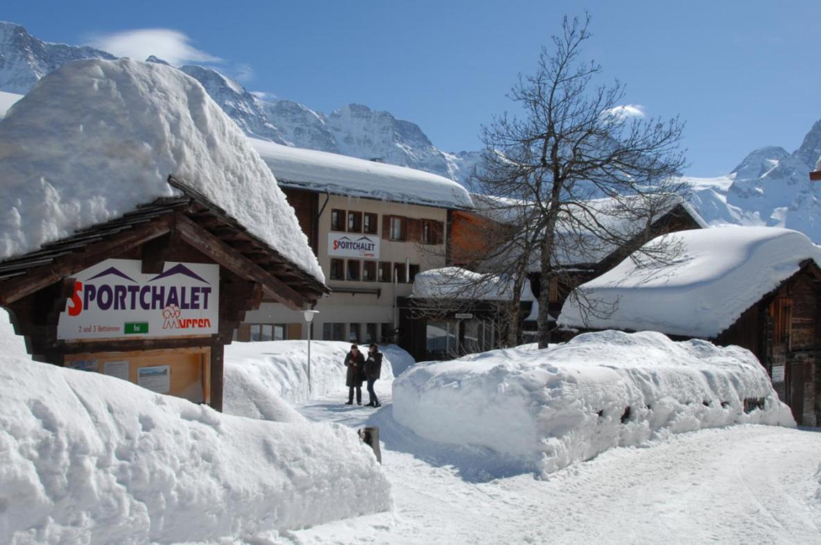 Sportchalet Muerren Eksteriør billede